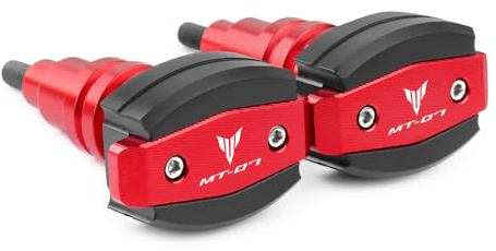 TREONK Für MT07 MT-07 2014-2020 2021 2022 2023 2024 Motorrad Sturzschutz Sturzpads Crashpads Frame Sliders Falling Crash Pad Protektoren