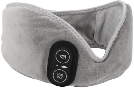 Cuscino Elettrico Riscaldante per Viso e Mascella, 3 Modalità di Calore, 3 Impostazioni di Vibrazione, Sollievo ATM, Riscaldamento Confortevole per Mento e Denti