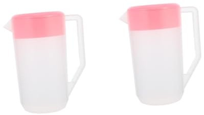 Alipis 2piezas Jarra De Fría Para Fiestas Picnics y Uso Familiar Diseño Antideslizante Para Agua y Jugos
