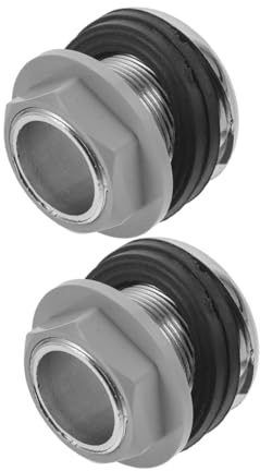HONMEET Support de Bain Réglable en Plastique Noir 2pcs pour Lit de Shampoing, Connecteur Polyvalent et Gain de Place, Accessoires Indispensables pour Salon de Coiffure