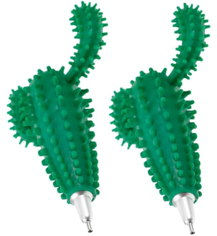 GALPADA 2pezzi Penne Per Trapano Cactus Strumento Per Nail Art Diamanti Penna Ergonomica Per Punteggiare Ago Portatile Per Piccole Dimensioni
