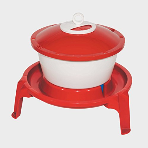 NOVITAL Abreuvoir poule 6 litres sur pieds plastique