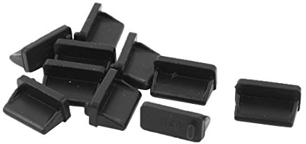 sourcing map Silicone USB Port Cover Protector for Female End 10Pcs | Usb Anti Dust, 10 Pcs