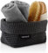 Blomus Crochet Basket 68882, Anthracite, M, Charcoal