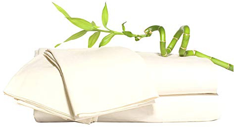 100% Bamboo Super Silky Soft Luxury 4 Piece Duvet Bed Set - Complete Bedding Set Includes Duvet Cover 2 Pillowcases and Deep Fitted Sheet by Euphoric Bedding ® (Cream, Super King)