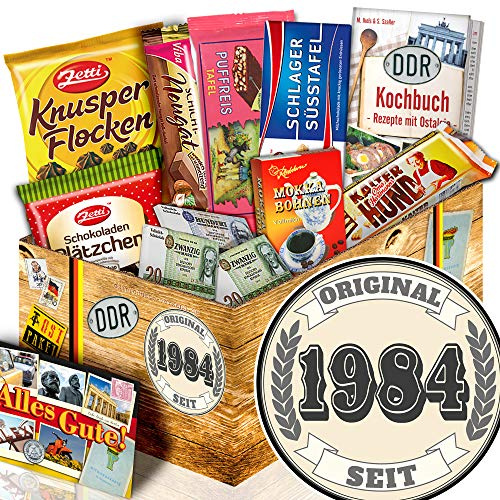 Original seit 1984 / DDR Schokoladen Set/Geburtstags Geschenke 40.