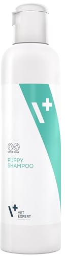 Vet Expert Shampoo Für Welpen Und Kätzchen, Enthält Milde Reinigungssubstanzen Für Empfindliche Und Empfindliche Haut Von Jungtieren, 1er Pack (1 x 250 ml)