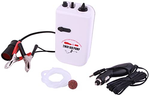 Ultimate Air Pump with Battery & Car Adaptor - Angelköderzubehör