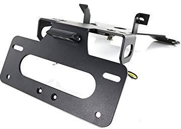 Rahmen Kennzeichen Halter Für CB1000R 2018 2019 2020 2021 Motorrad Kennzeichenhalter Halterung Hinten Heck Aufgeräumt Kotflügel Eliminator Kit Aluminium Nummernschildhalterung