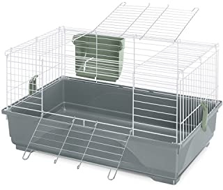 Gabbia Roditore Easy 80, 2ND Life, 80 x 48,5 x 42 cm, Grigio