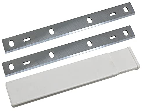 Generico FMingNian 1 Paio 210mm HSS Lama per pialla 210x22x1.8mm Spessore Coltello per pialla Pezzo di Ricambio per Utensili elettrici Kity PT8500 Fox Bernardo