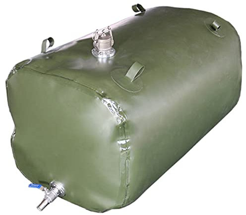VIZET Wassersack Beutel Wasserbehälter Träger Grün Badewanne Wasserspeicherblase, 52/106/159/396/793/1057 Gallons Tragbar Zusammenklappbar Wassertank Tasche, Für Landwirtschaftliche Bewässerung