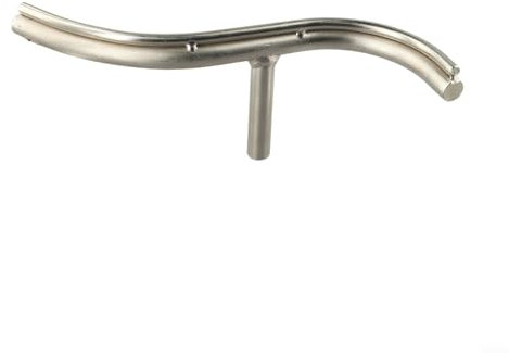 HEBEOT Outil de tournage du bois pour outil incurvé – Repose pour bois – Tour pour le travail du bois – Outil incurvé pour base de 16 mm de diamètre