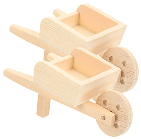 Warmhm 2pièces Miniatures Modèles De à Main pour Maison De Décoration De Jardin Et - Accessoires pour