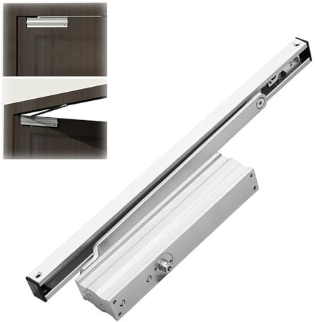 Chiudiporta idraulico automatico, ammortizzatore a chiusura ammortizzata con funzione di apertura di tenuta, ideale per porte residenziali 45-84,8 kg
