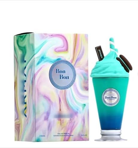 Bon Bon Eau de Parfum Mujer 100 ml – Perfume Dulce Gourmand con Notas Frutales, Caramelo y Vainilla – Fragancia Femenina Irresistible y de Larga Duración