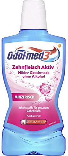 Odol-med 3 Zahnfleisch aktiv antibakterielle Mundspülung, 500 ml