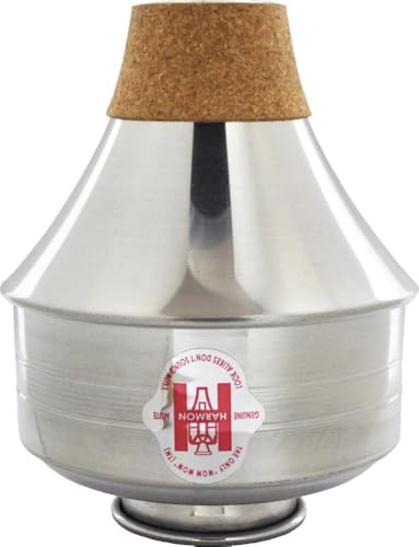 Harmon Dämpfer Wow-Wow Trompete (C-A), Aluminium mit Innenzug