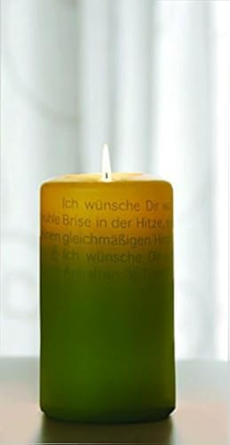 Wortlichtkerze Wortlicht Kerze FÜR DICH
