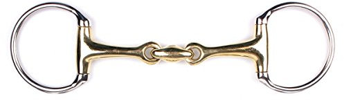 ARBO-INOX Gebiss Olivenkopfgebiss Argentan QHP doppelt gebrochen Größe 10,5cm