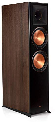 Klipsch RP-8060FA Lautsprecher, 150 W, Schwarz, Walnuss, kabelgebunden, Klemmenblock, 150 W, 32-25000 Hz, 8 Ohm, Schwarz, Walnuss