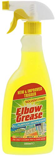 Armbågsfett 6 x 500 ml alla ändamål kök tvätt hushåll avfettningsmedel rengöring spray