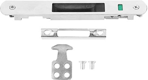 Leylor Cerradura de puerta corredera, cerraduras de gancho de ventana, herrajes para Puerta corrediza de Vidrio de Acero Inoxidable para el hogar, Ventana, Cerradura única, herrajes