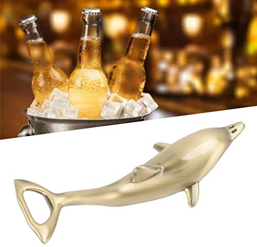 Apribottiglie a forma di squalo, apribottiglie con delfini, apribottiglie in metallo dall'aspetto carino per lattine di birra, lattina di coca cola, barista, cucina, articoli da bar, regalo divertente