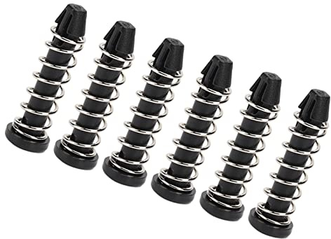 Wnesy Kühlkörper-Befestigungsstift-Kit - 100 Stück - Nylon-Kunststoff - Universell - Chassismontage - Wnesyyq6vgs317r