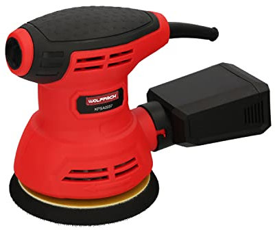 WOLFPACK LINEA PROFESIONAL Lijadora Wolfpack Orbital 240 Watt. Lijadora Multifunción. Decapado, Lijado, Eliminar Oxido, Disco Ø 125 mm.