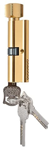 Zylinderschloss, Effektiver Rostfreier Türschlosszylinder, Praktisch mit 3 Schlüsseln für das Haussicherheitssystem