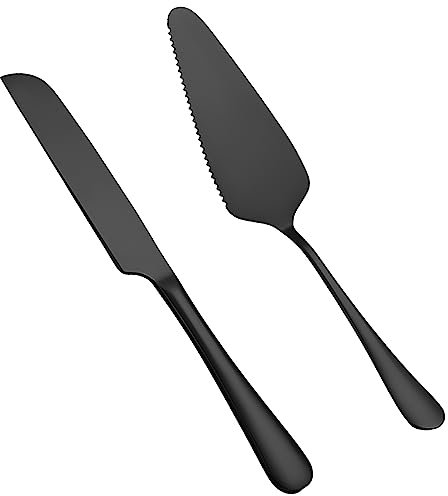 Tortenheber Edelstahl Set, Tortenmesser Kuchenschaufel, Hochzeitsgeschenke für Brautpaar, zur Jahrestag Geburtstag Hochzeitsgeschenk Personalisiert, für Partys, Küchen, Restaurants