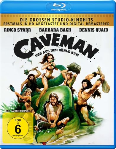 Caveman - Der aus der Höhle kam / Preisgekröhnter Komödien Klassiker mit viel Klamauk und Weltstarbesetzung