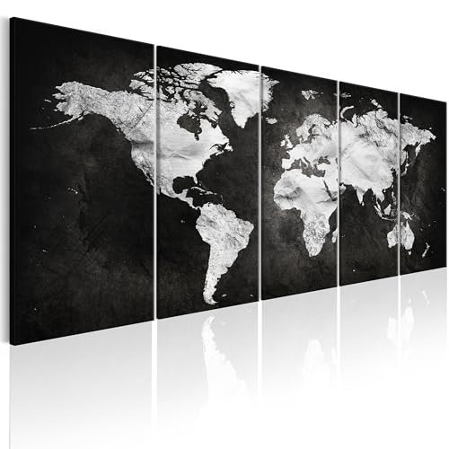 murando - Akustikbild 200x80 cm Bilder mit Akustikschaumstoff Hochleistungsschallabsorber Schallschutz Leinwandbild XXL 5 tlg Wandbild k-A-0219-b-m