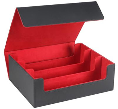 BEALIFE Organisierte und platzsparende Kartenaufbewahrungslösung für Profis. PU Visitenkartenhalter, magnetische Kartenboxen, Kartenetui, Stil 2