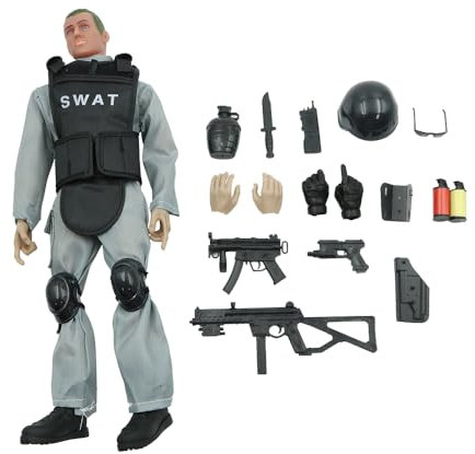 Ieron Soldier Action Figure Model, Action Man Deluxe Figure