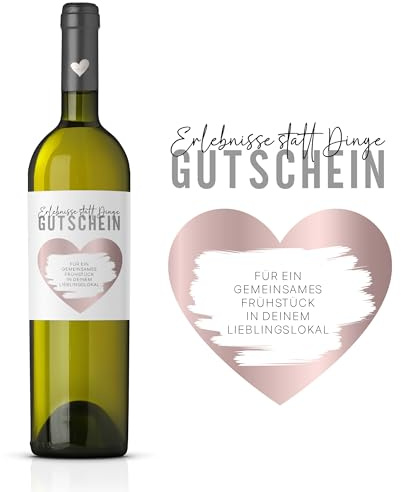 Étiquette de bouteille de vin | Expériences au lieu de choses | Étiquette de bouteille de vin personnalisée | Étiquette de vin sans gratter Noël | Anniversaire | Saint-Valentin (expériences au lieu de