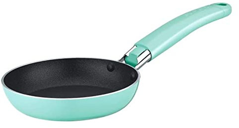 GSZCCZS Wok Cookery de 12 cm Freing Pan Ban Leche Mini Mini Visión de Desayuno de sartén Antiadherente