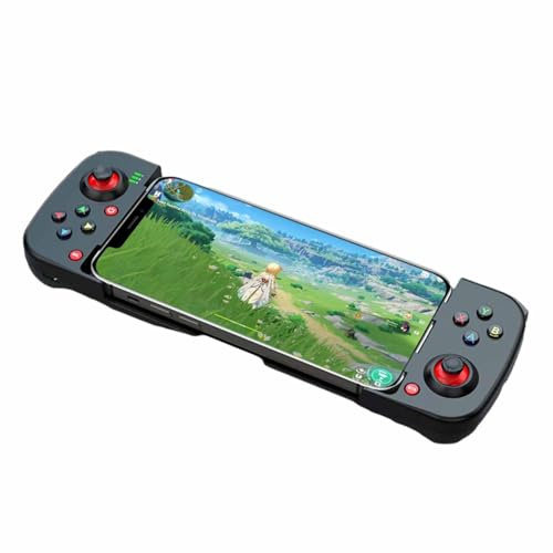 Generico Controllo del telefono | Gamepad mobile regolabile | Joystick con plug di tipo C | Accessorio di gioco wireless | Controller di gioco diretto per telefoni, iOS