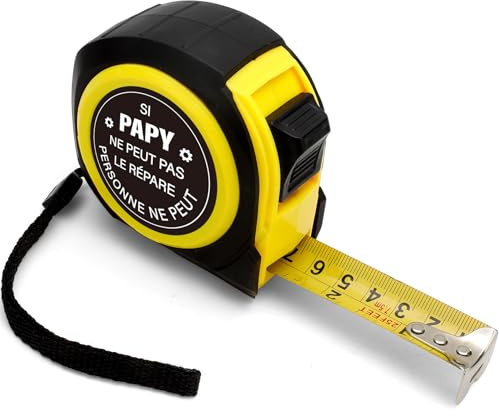 Cadeau Papy,Cadeau pour Papy Anniversaire,Cadeau Papy Noel,Cadeau Fête Des Pères,Idee Cadeau Grand Parent,Cadeau Grand Pere,Mètres Ruban,Cadeau Fete Des Grands Peres,Cadeau Homme Original