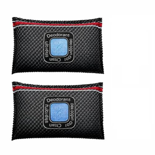 Pack of 2 Reusable Dehumidifier Bags for Car 400g – Rechargeable Silica Gel Moisture Absorber Bag for Cars, Prevents Foggy Windscreen & Condensation Bags, Home & Wardrobe Use