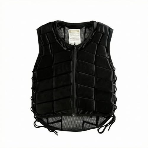 Baoblaze Children Riding Vest Equestrian Vest Horse Riding Vest With Cushioned Panels And Body Hugging Fit Suitable for Training Practice Trail Riding , Children XS