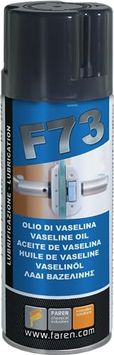 Faren F73 Olio di Vaselina Spray, Lubrificante Protettivo Anticorrosivo Idrorepellente, non macchia, 400ml