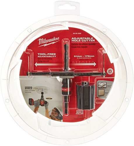 Scie cloche ajustable MILWAUKEE Ø51-178 mm - 49560260