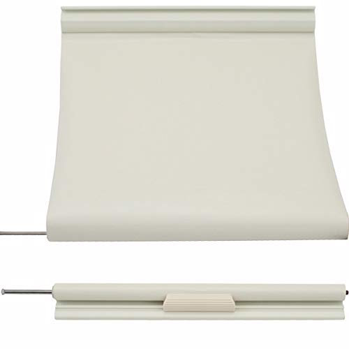 MPK Ersatzrollo Dachluke Dachfenster Dachhaube 28 x 28 cm Wohnwagen Wohnmobil Caravan perlweiß