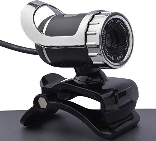 Omenluck Webcam HD USB 0,3 MP avec microphones intégrés