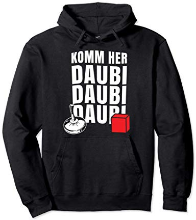 Lustiges Stockschießen Stocksport Komm Her Daubi Daubi Pullover Hoodie