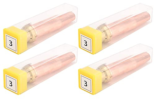 Eujgoov 4Pcs Propan Schneidbrennerspitzen Sauerstoff und Propan Gemischt für Gasschweißgeräte(3#)