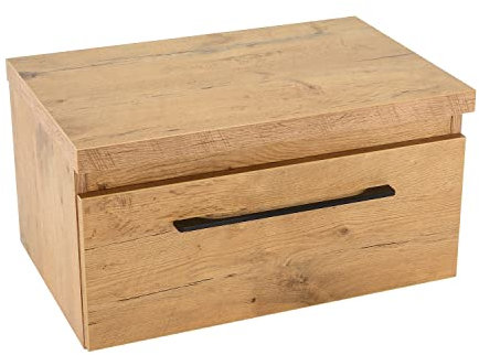 paplinskimoebel Badezimmer Badmöbel Unterschrank Schrank Waschbecken + Waschtisch klein 60 x 39 x 32 cm aufsatzwaschbecken gesetzt mit waschbeckenunterschrank badschrank Holz