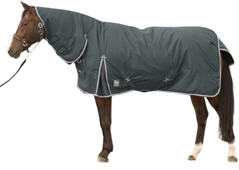 Amesbichler Reitsport Harry`s Horse Outdoordecke Thor 200g Füllung mit Halsteil grau/anthrazit